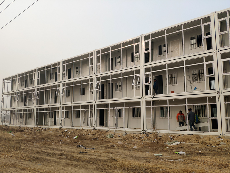 集成房屋在施工過程中降低了建筑設(shè)備應用中的運輸成本
